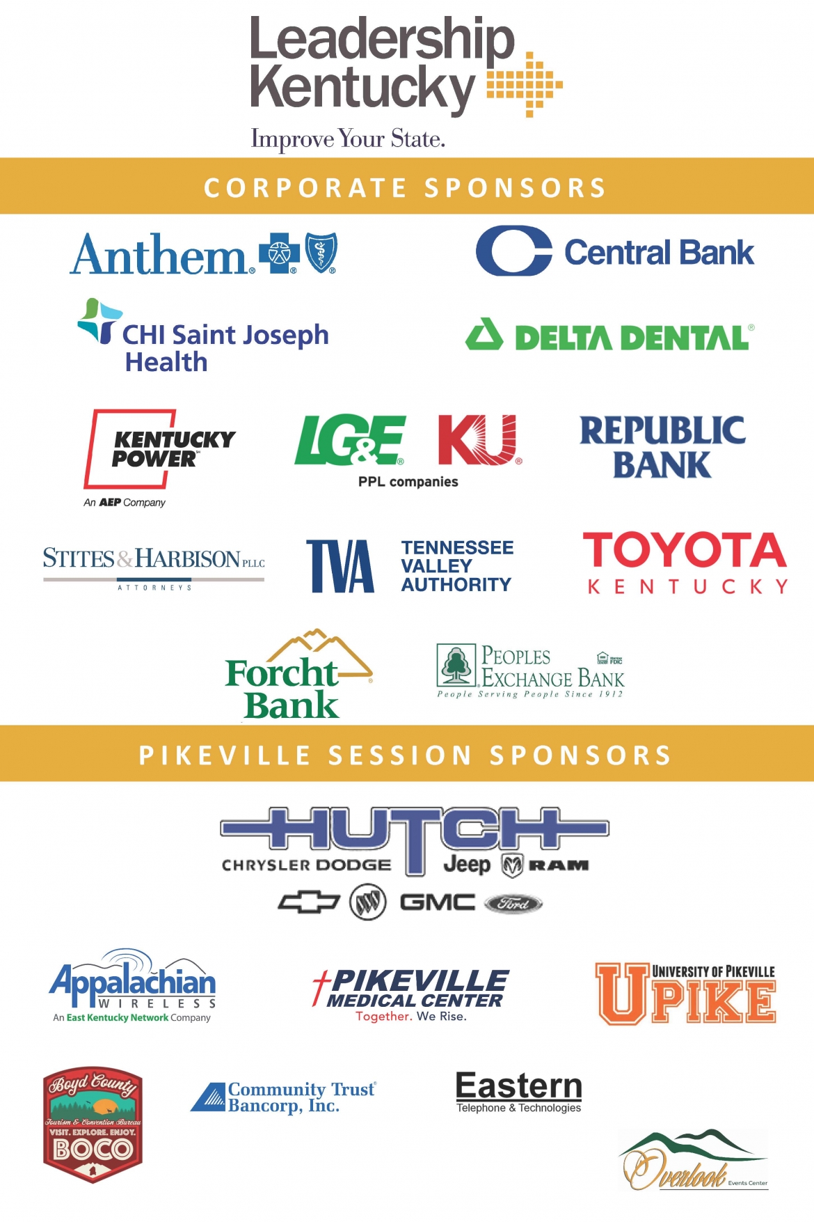 LKY Pikeville Sponsors